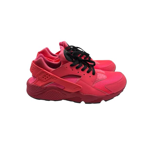 Nike Huarache Running Sneaker Pink Red Men’s Size‎ 12 - Picture 1 of 8
